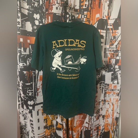 adidas Other - Adidas Groundskeeping Shirt Green Size Medium